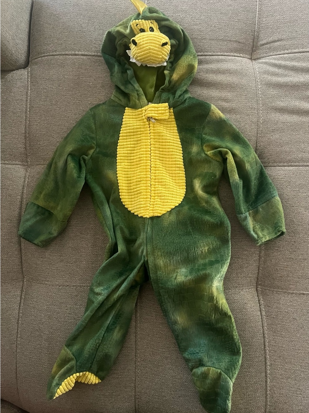Princess Paradise Green Dinosaur Infant Animal Halloween Costume 3/months